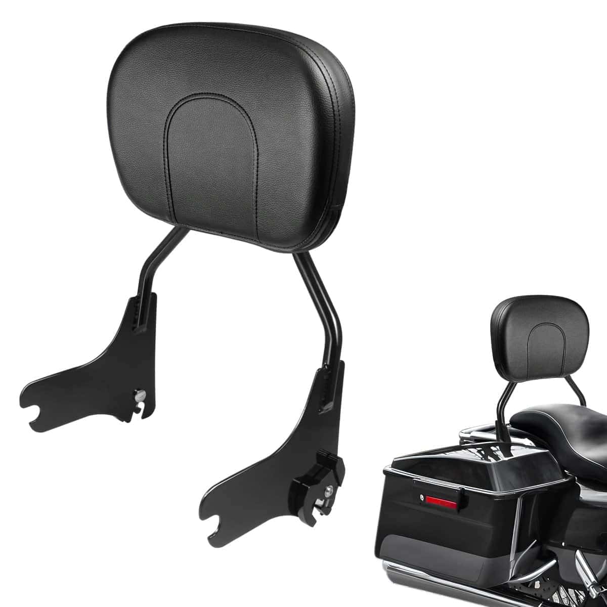 PBYMT Respaldo desmontable para pasajero compatible con