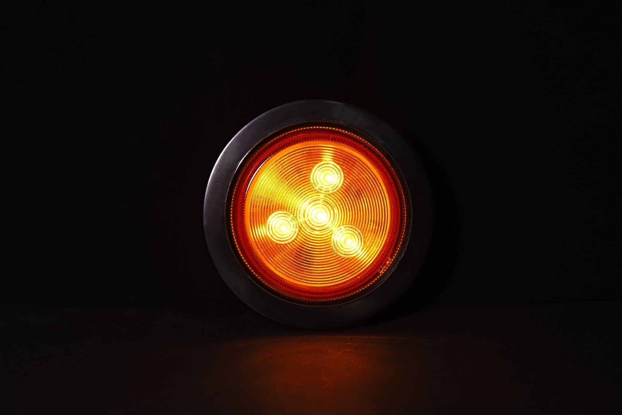 20 piezas de Luces LED Redondas de ámbar de 2" para - Imagen 5