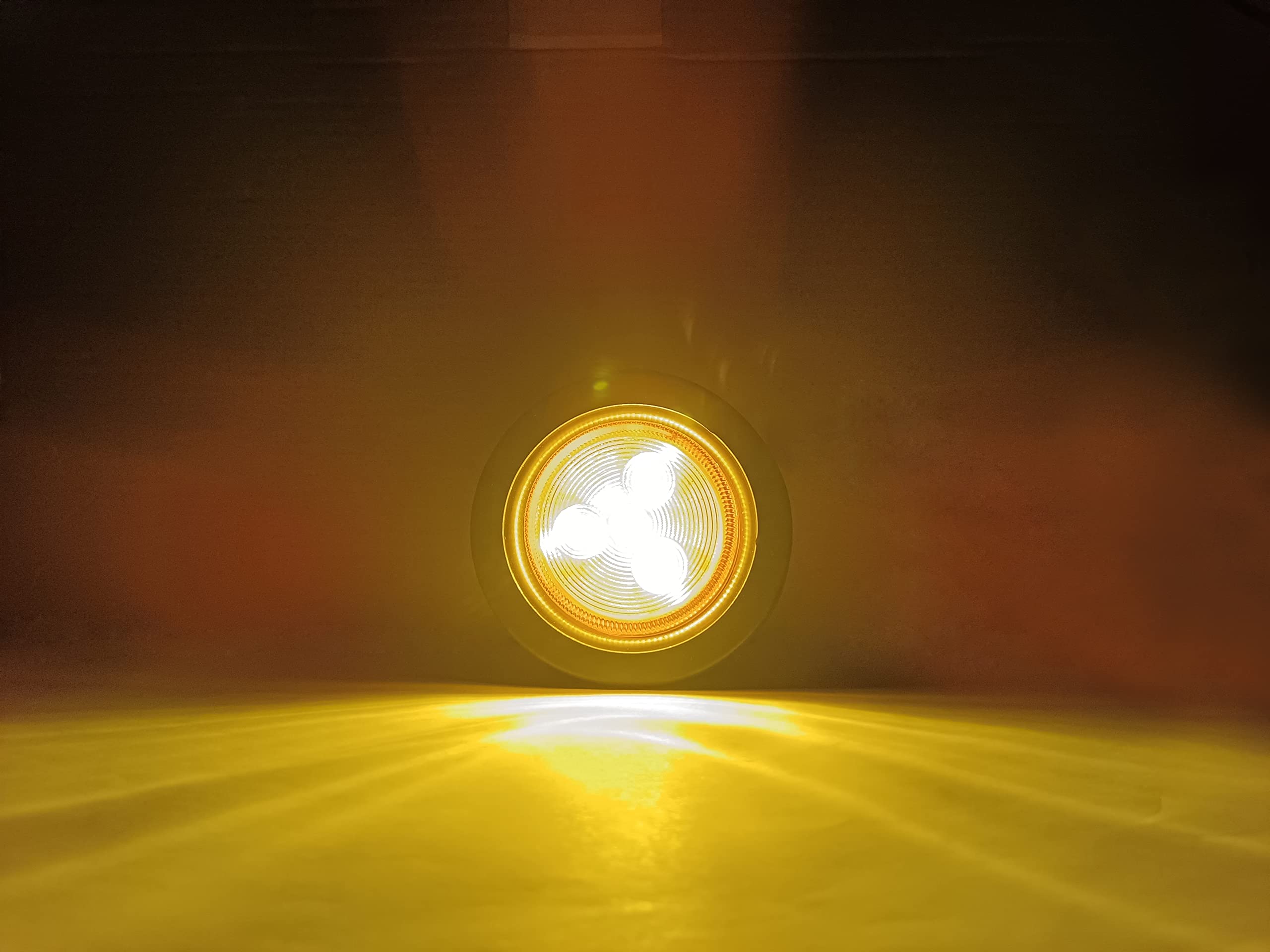 20 piezas de Luces LED Redondas de ámbar de 2" para - Imagen 3