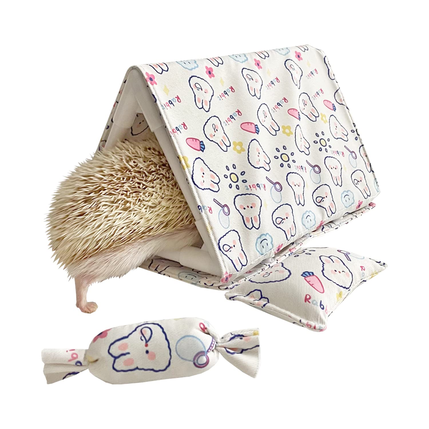 Cama Tienda de Animales Pequeños Multi-Función Portátil - Imagen 5