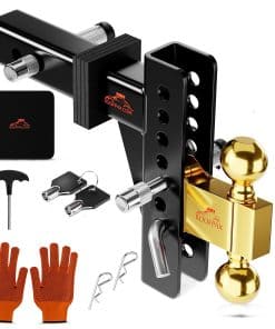 Enganche de Remolque Ajustable RoofPax -Dorado