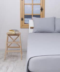 Juego de Sábanas 100% Algodón Venice Home -Gris