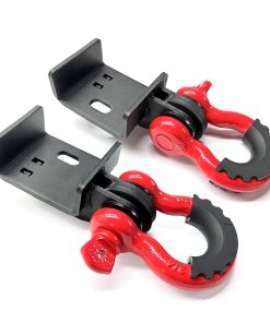 Soporte para gancho de remolque frontal Aspligo, incluye 2