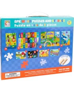 Juguetes de Vapor Wecharm Home, 8 Piezas de Rompecabezas de