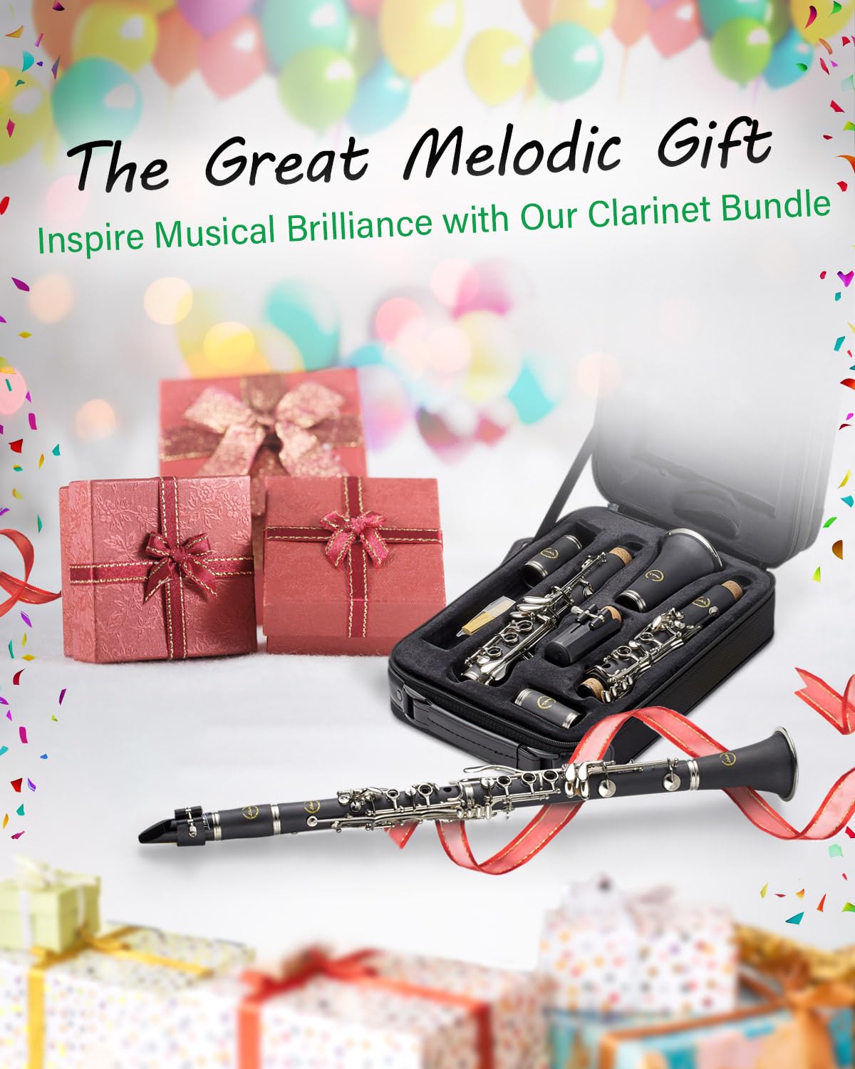 Set de Clarinete Bb Libretto para Principiantes e - Imagen 6