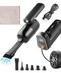 BOVONO Aspiradora para Carro 4 en 1, Aspiradora Inalámbrica