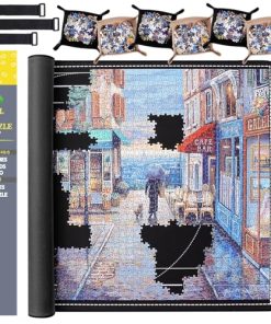 Tapete de Rompecabezas Lwoeo, Sin Pliegues 49� x 36�