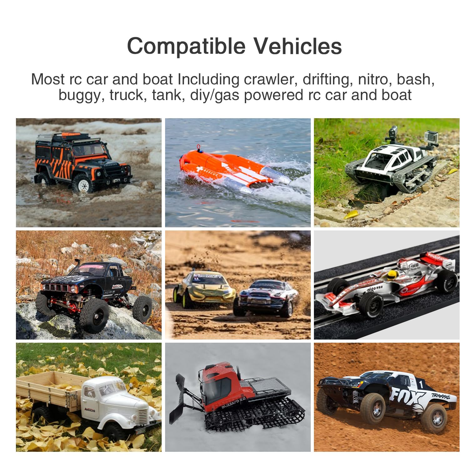 Receptor de giro Radiolink R8FG V2.1 de 8 canales, 2 - Imagen 4