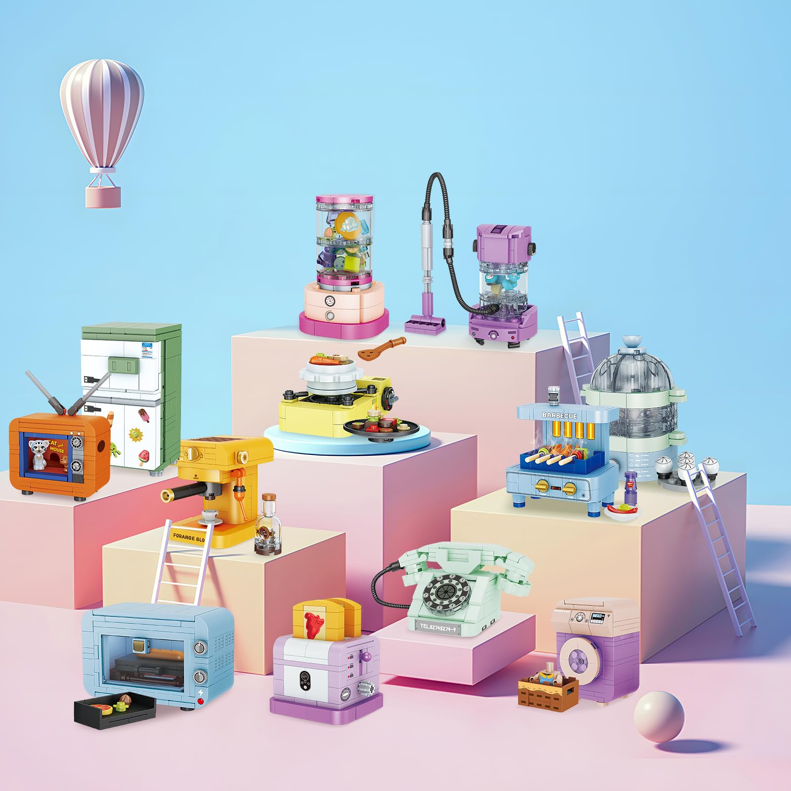 Set de Construcción de Juego de Niñas JMBricklayer, 12 - Imagen 3