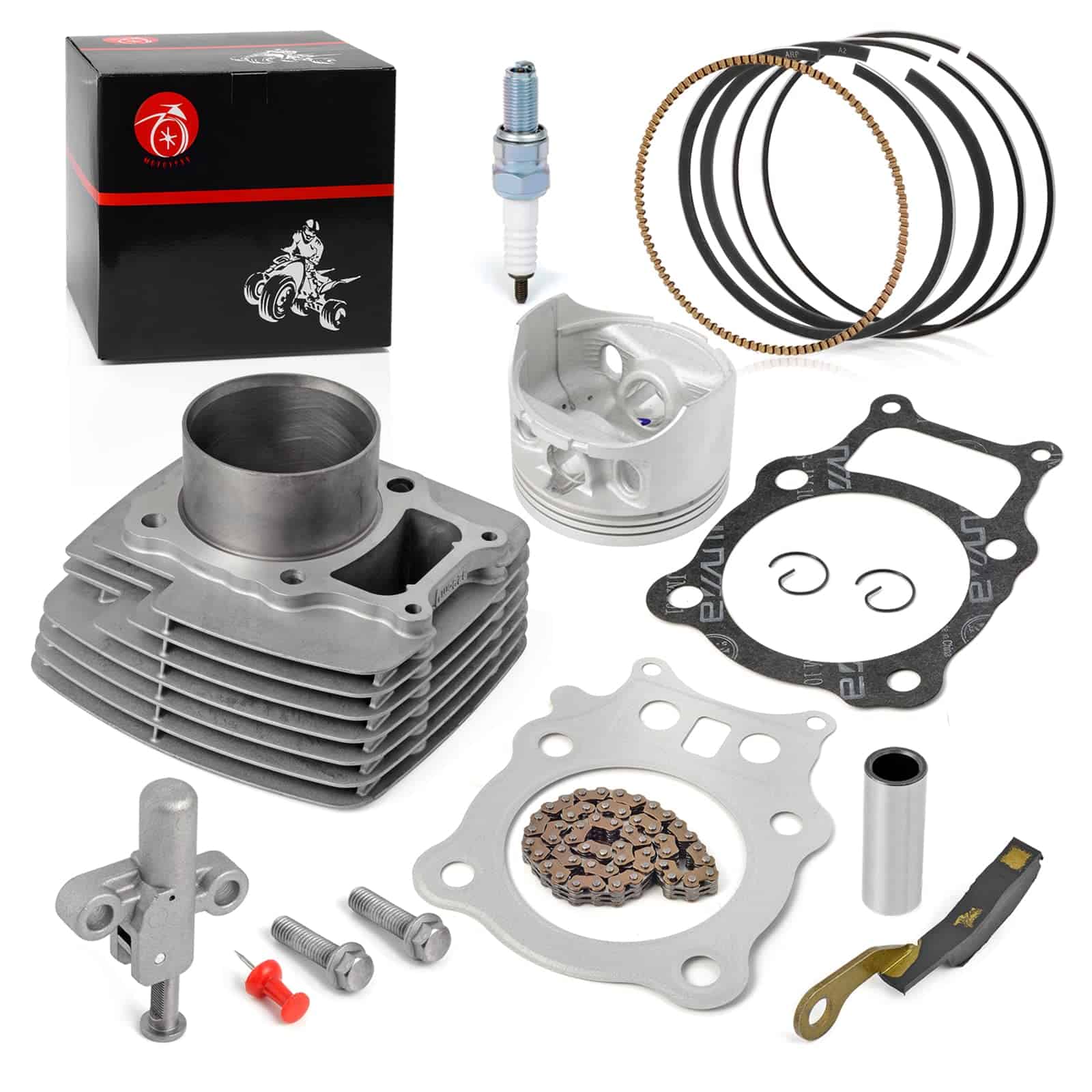 Kit de Extremo Superior de Cilindro Pistón + Anillos + - Imagen 3