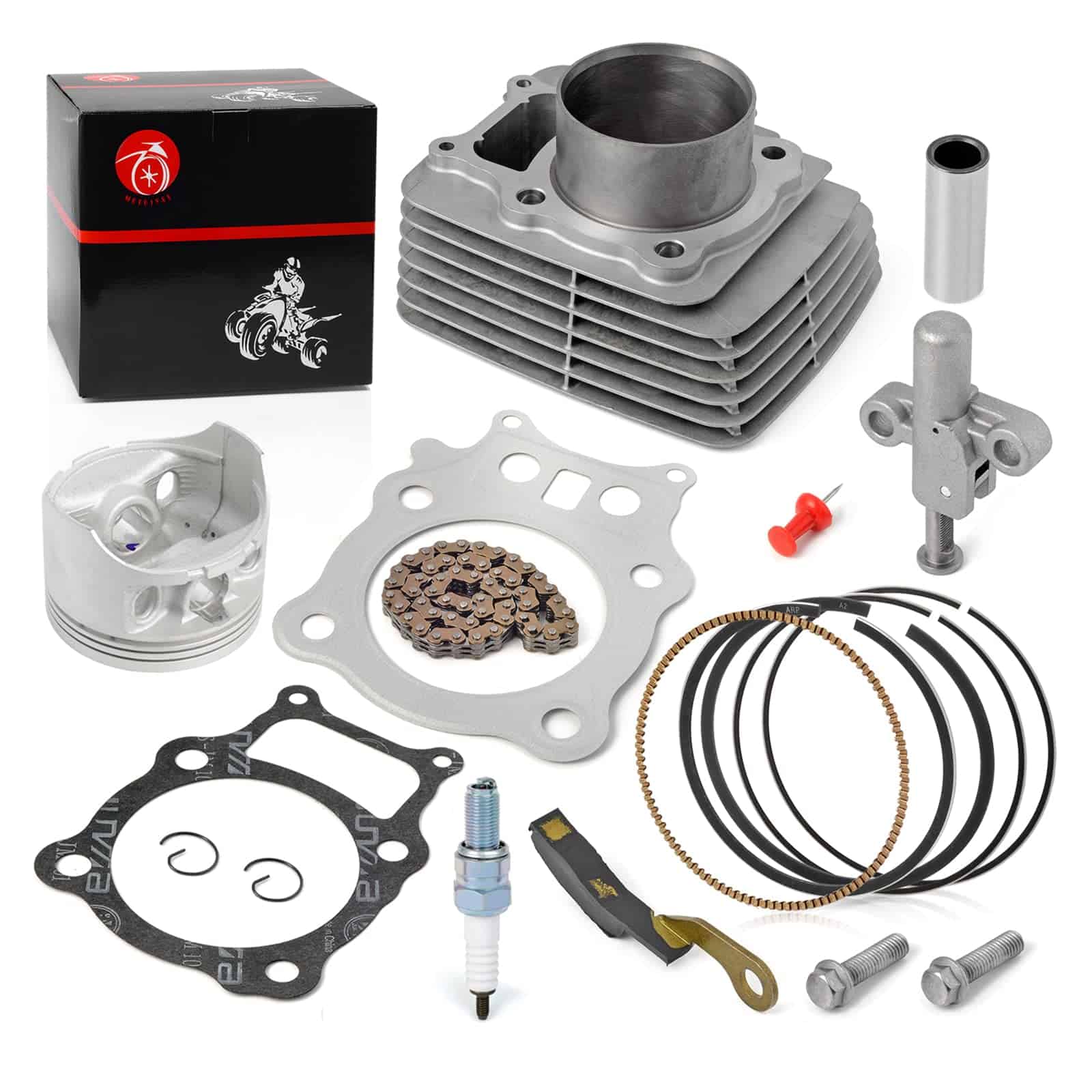 Kit de Extremo Superior de Cilindro Pistón + Anillos + - Imagen 6