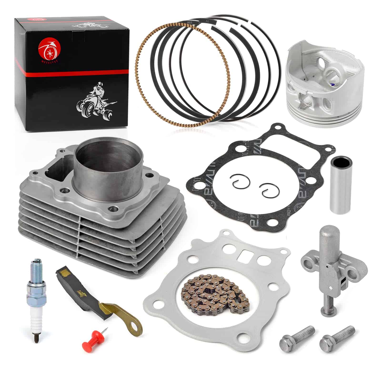 Kit de Extremo Superior de Cilindro Pistón + Anillos + - Imagen 5