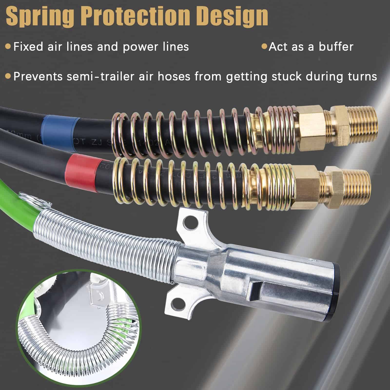 Mangueras de Aire para Semi Camión, Kit de Manguera de Aire - Imagen 7