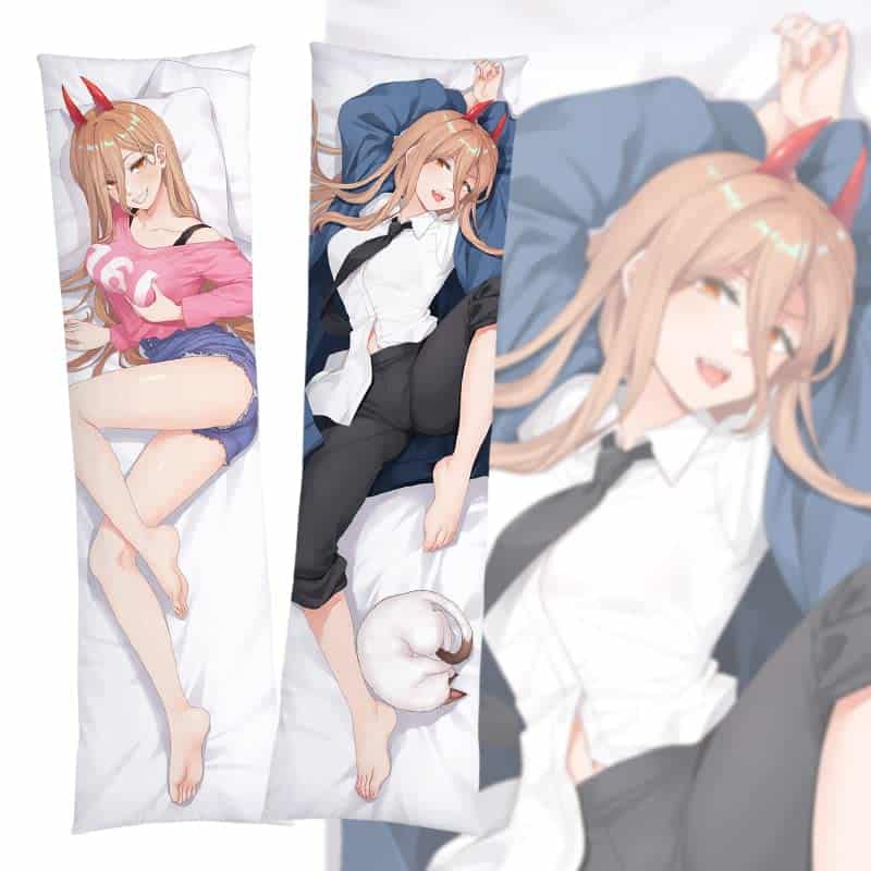Funda de almohada de cuerpo Dakimakura Chainsaw Man Power