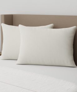 Almohada de cama de tela AllerEase con parte superior de