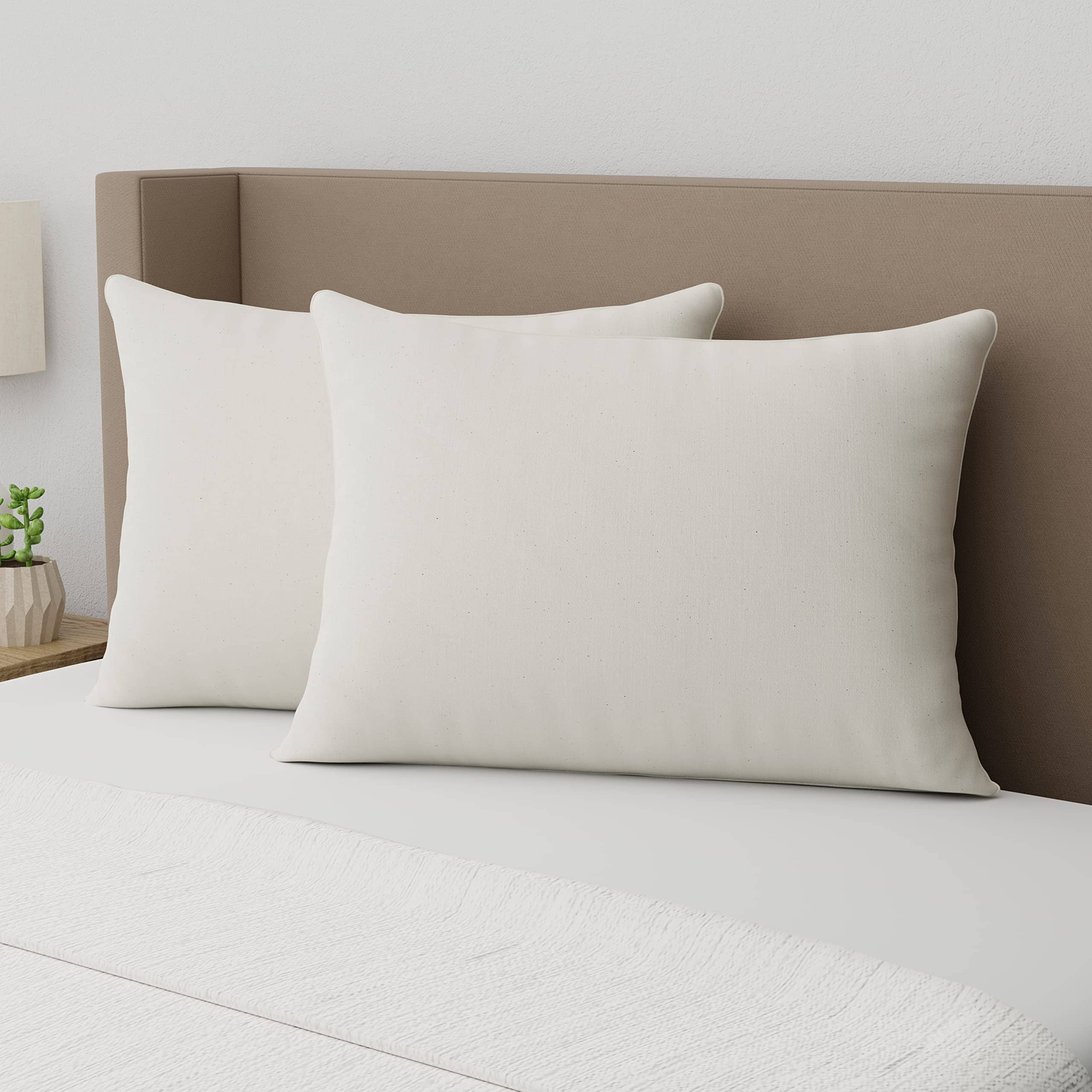 Almohada de cama de tela AllerEase con parte superior de