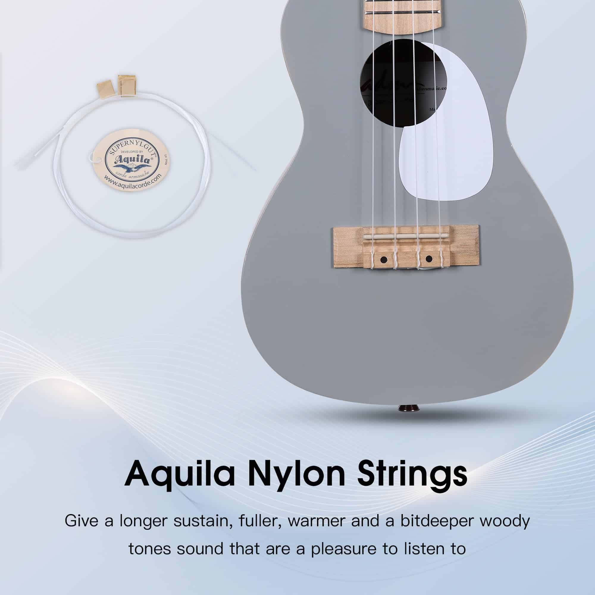 Ukelele Concert ADM para Principiantes 23 Pulgadas de Caoba - Imagen 5