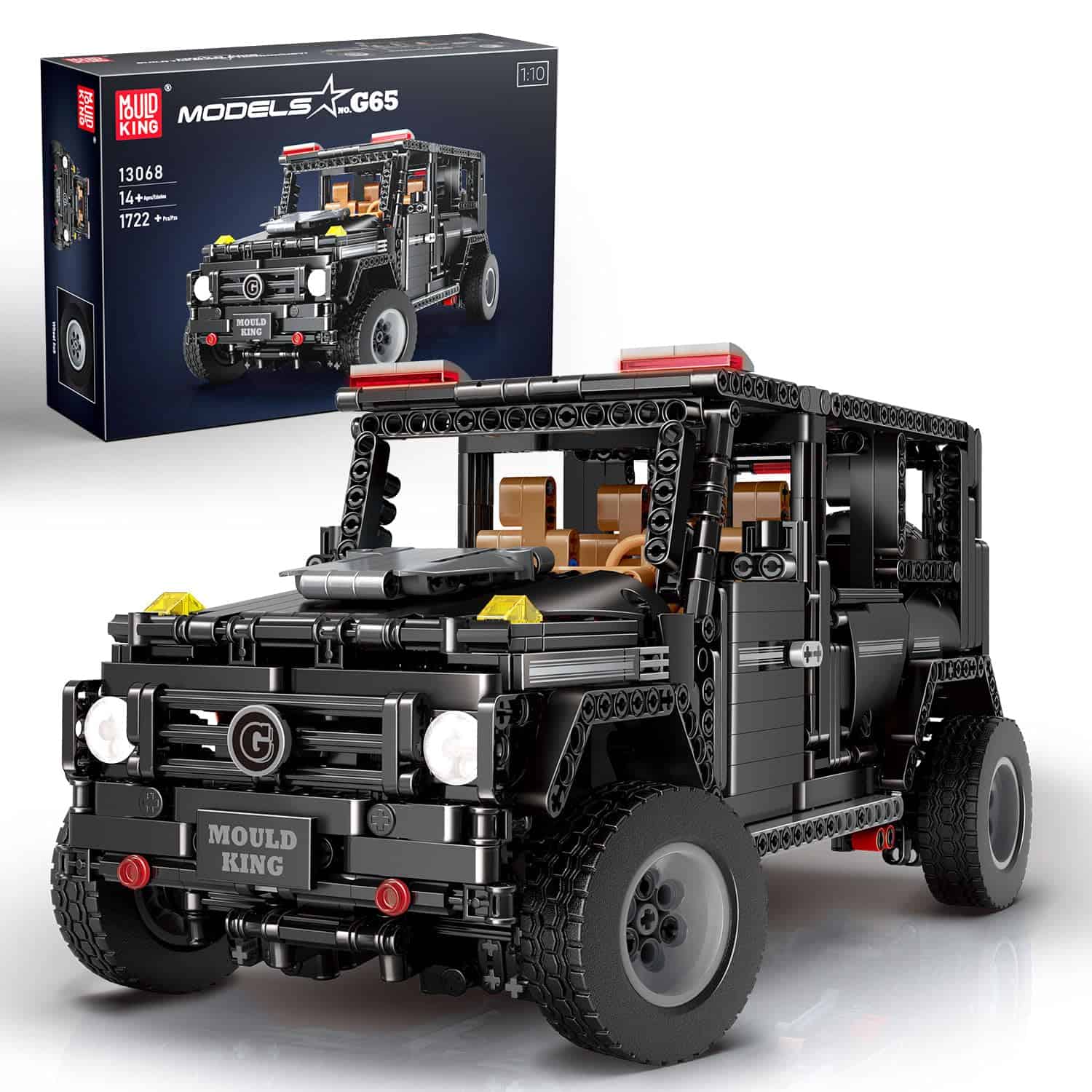 Juguetes de Coches Mould King Brabus AMG G65 SUV Kits para