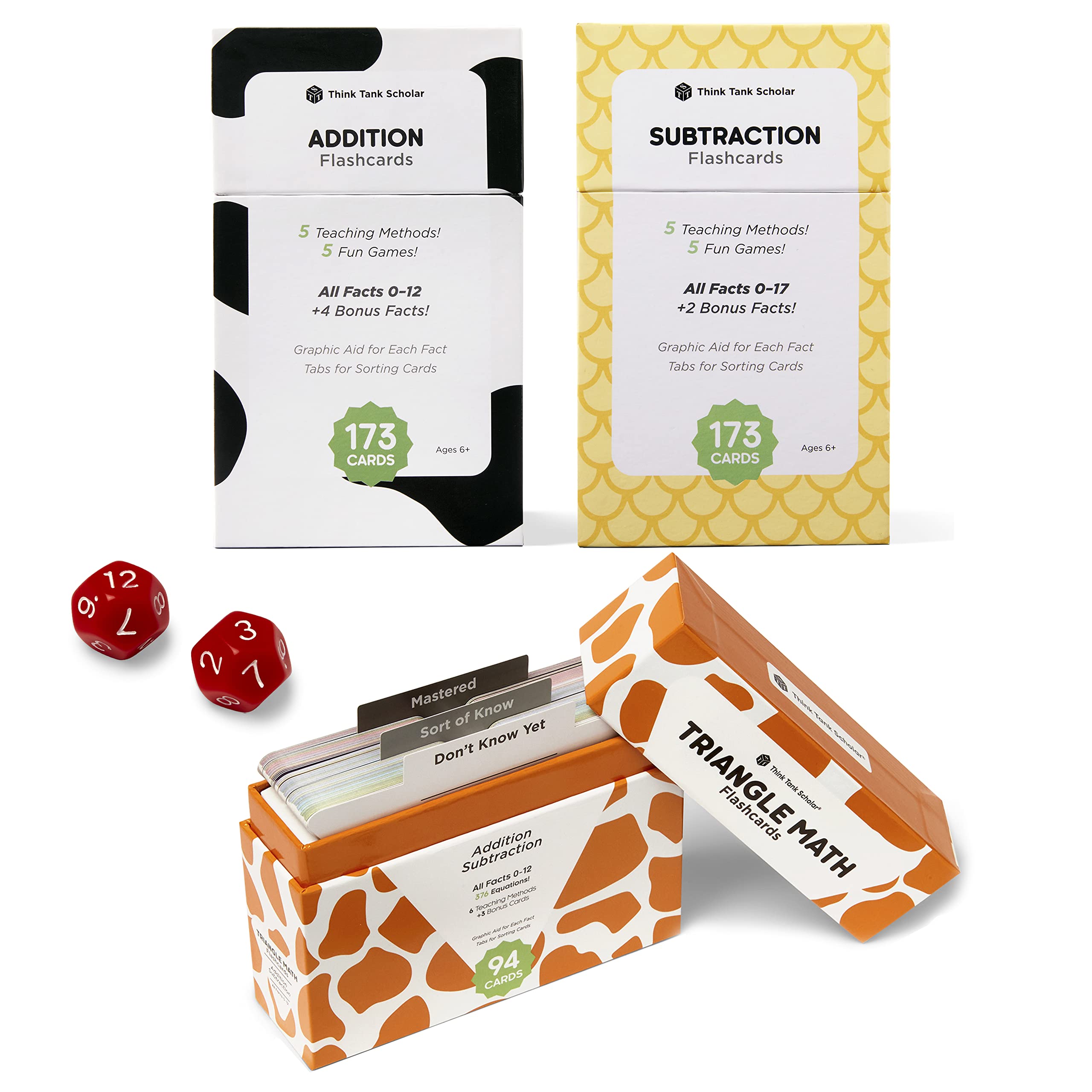 Paquete Definitivo de Tarjetas Didácticas de Suma y Resta: