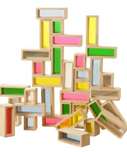 Conjunto de Bloques de Construcción de Madera Xylolin para