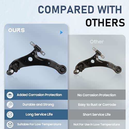 Brazo de control inferior delantero con junta de bola - Imagen 6