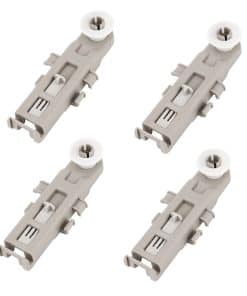 Rueda del portavajillas superior W10888592 para Whirlpool