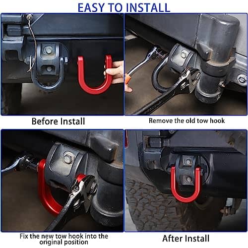 Gancho de remolque trasero de repuesto compatible con - Imagen 6