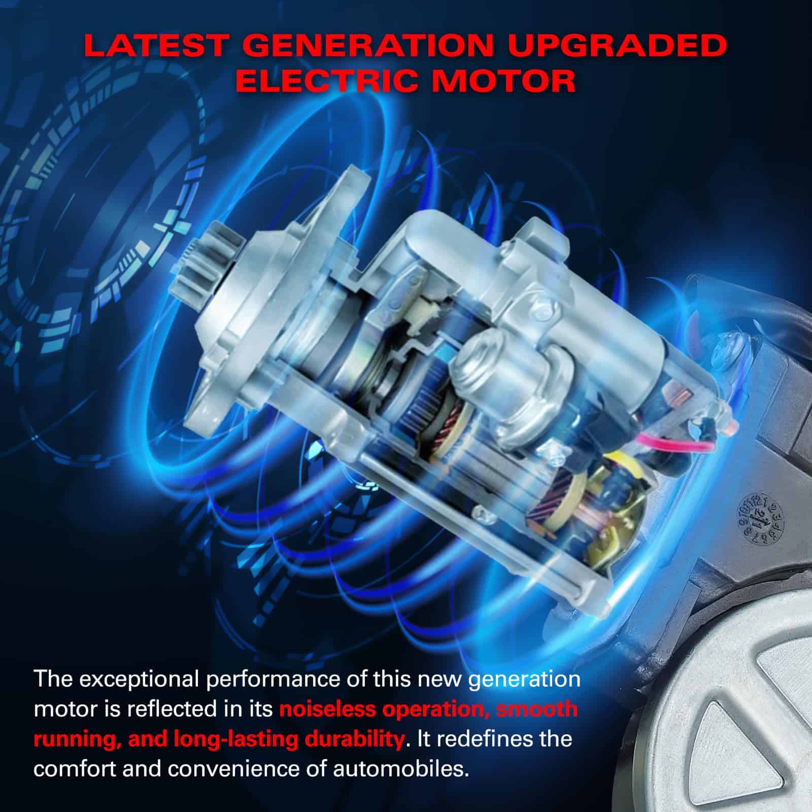 BDFHYK 751-648 Regulador de Ventana con Motor Frontal - Imagen 5