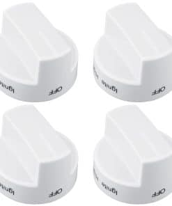 Perilla de horno de gas WPW10339443 en blanco - Repuesto