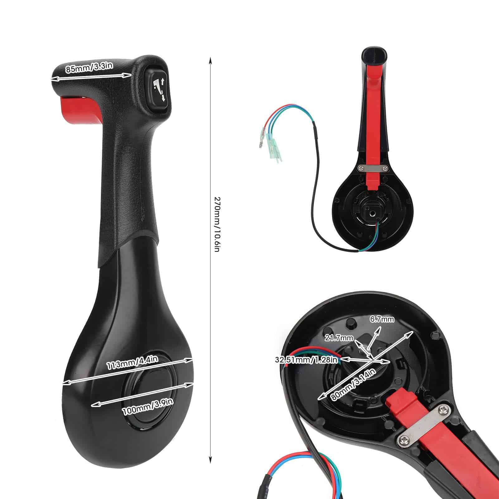 Control Remoto de Barco para Manija de Acelerador Mercury, - Imagen 7