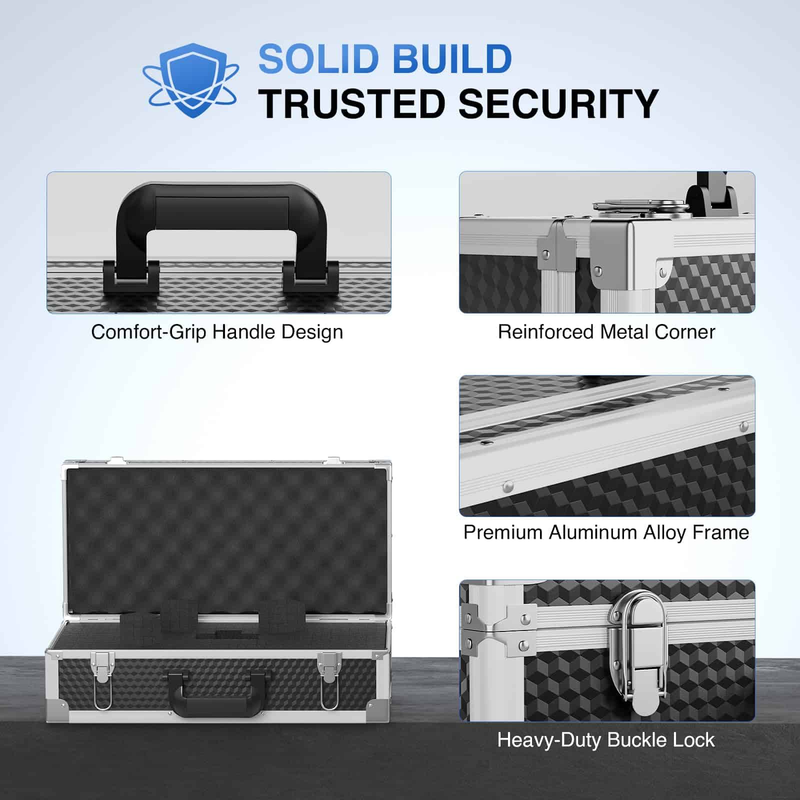 Estuche de Transporte con Marco de Aleación de Aluminio - Imagen 5