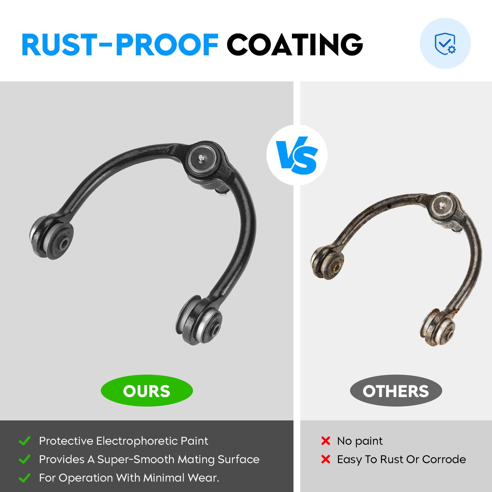 12 piezas Brazos de Control Frontal Superior con Balancines - Imagen 5
