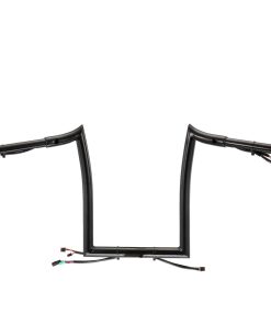 Manillar TIGERSGATE PRE-WIRED de 12" de altura con 1.25" de