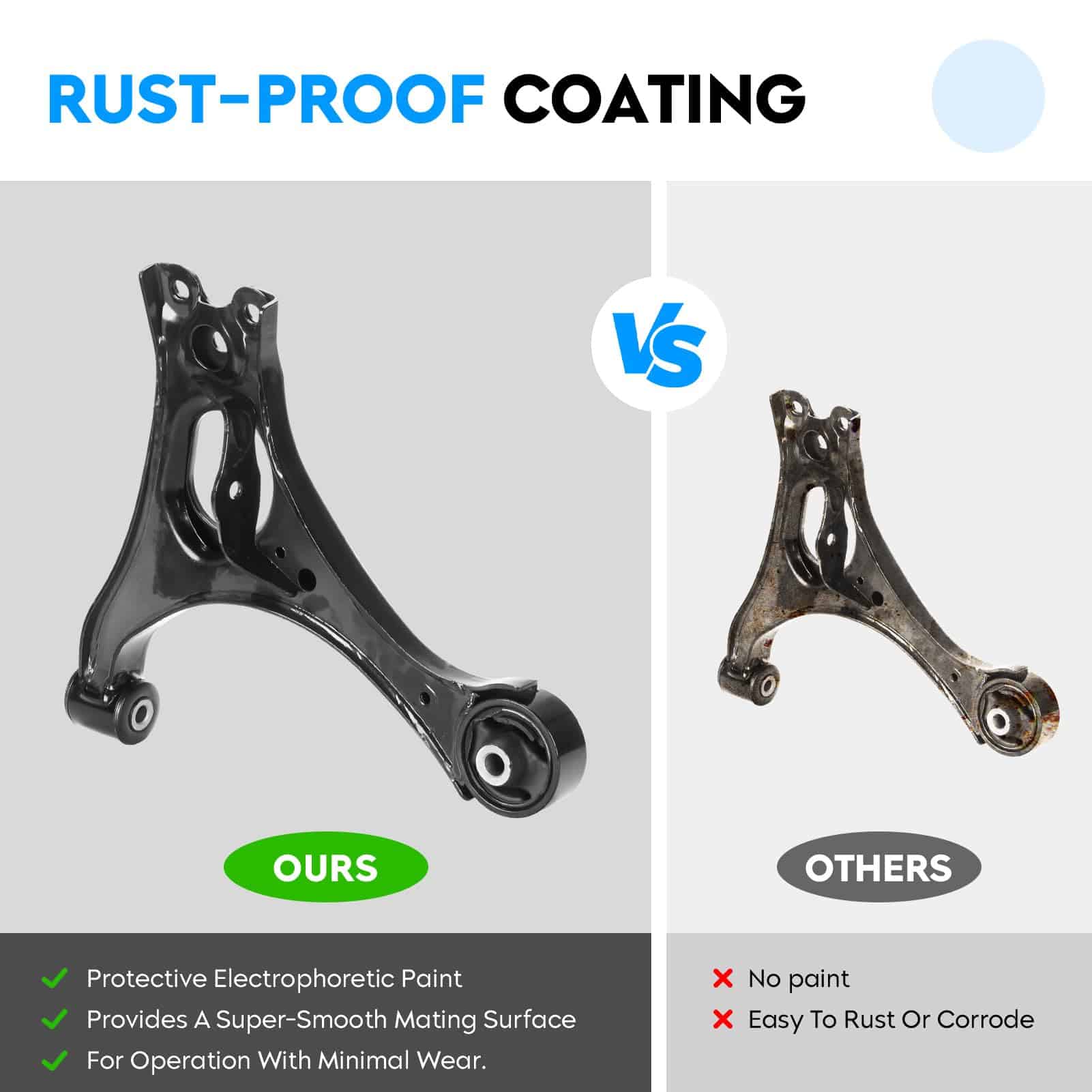 Brazos de control inferiores delanteros con junta de bola - Imagen 4