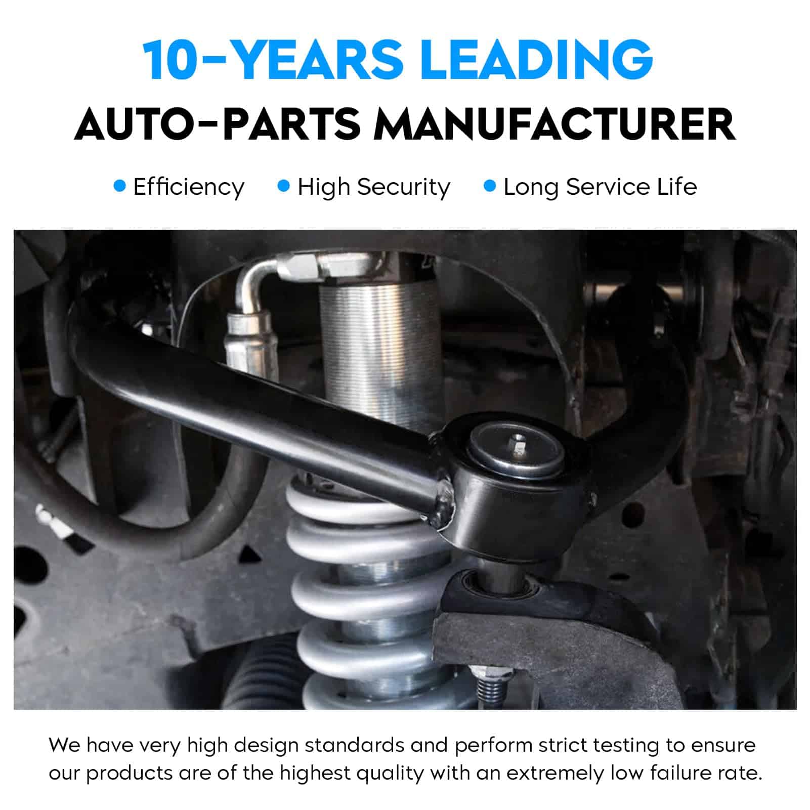 Brazo de Control Inferior Delantero con Ensamblaje de Junta - Imagen 8