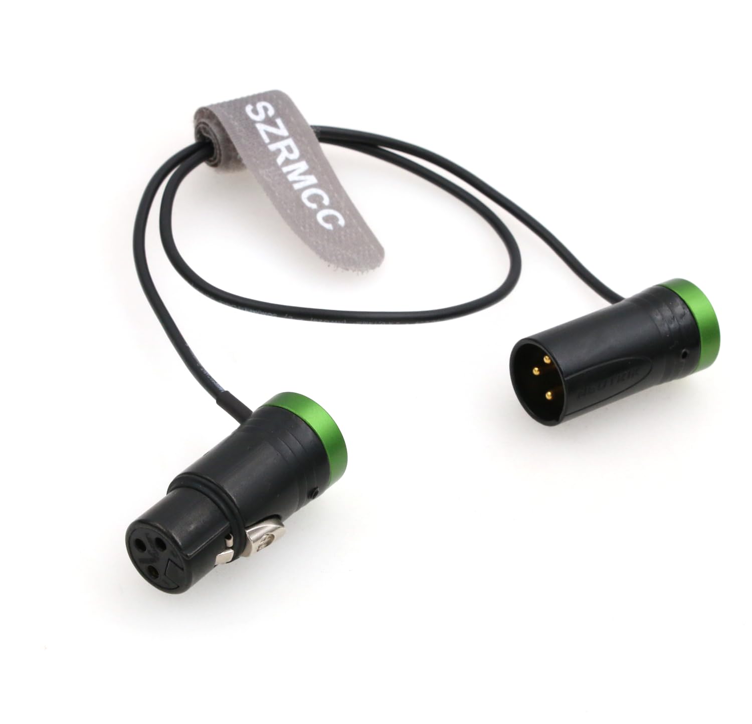 Cable XLR SZRMCC XLR 3 Pin Macho a 3 Pin -Verde