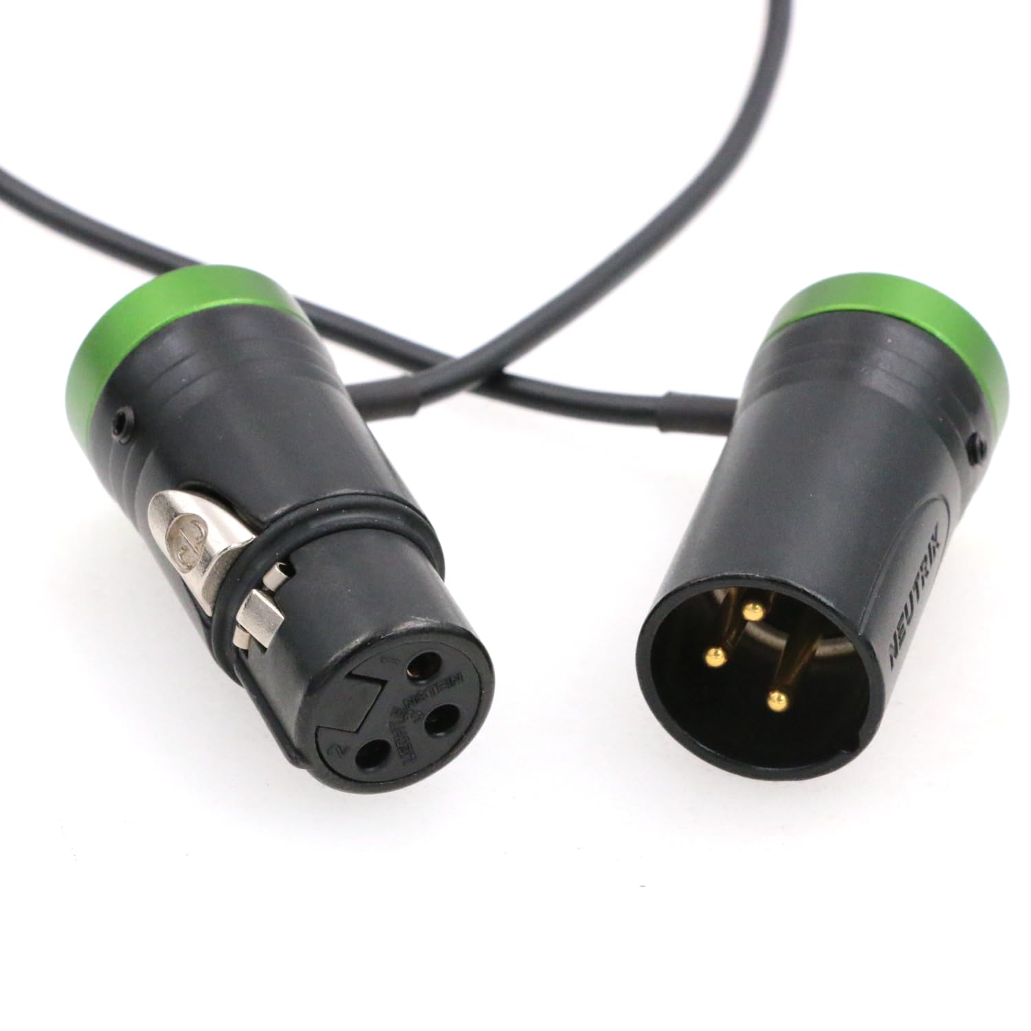 Cable XLR SZRMCC XLR 3 Pin Macho a 3 Pin -Verde - Imagen 4