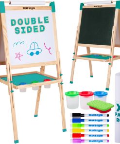 Caballete de Arte Azul Squid para Niños - -Verde