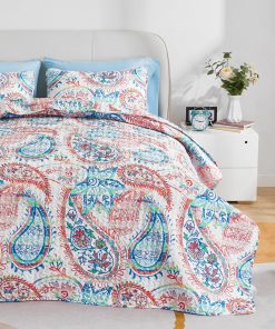 Juego de Colchas Estampadas de 3 Piezas SLEEP ZONE - Tamaño
