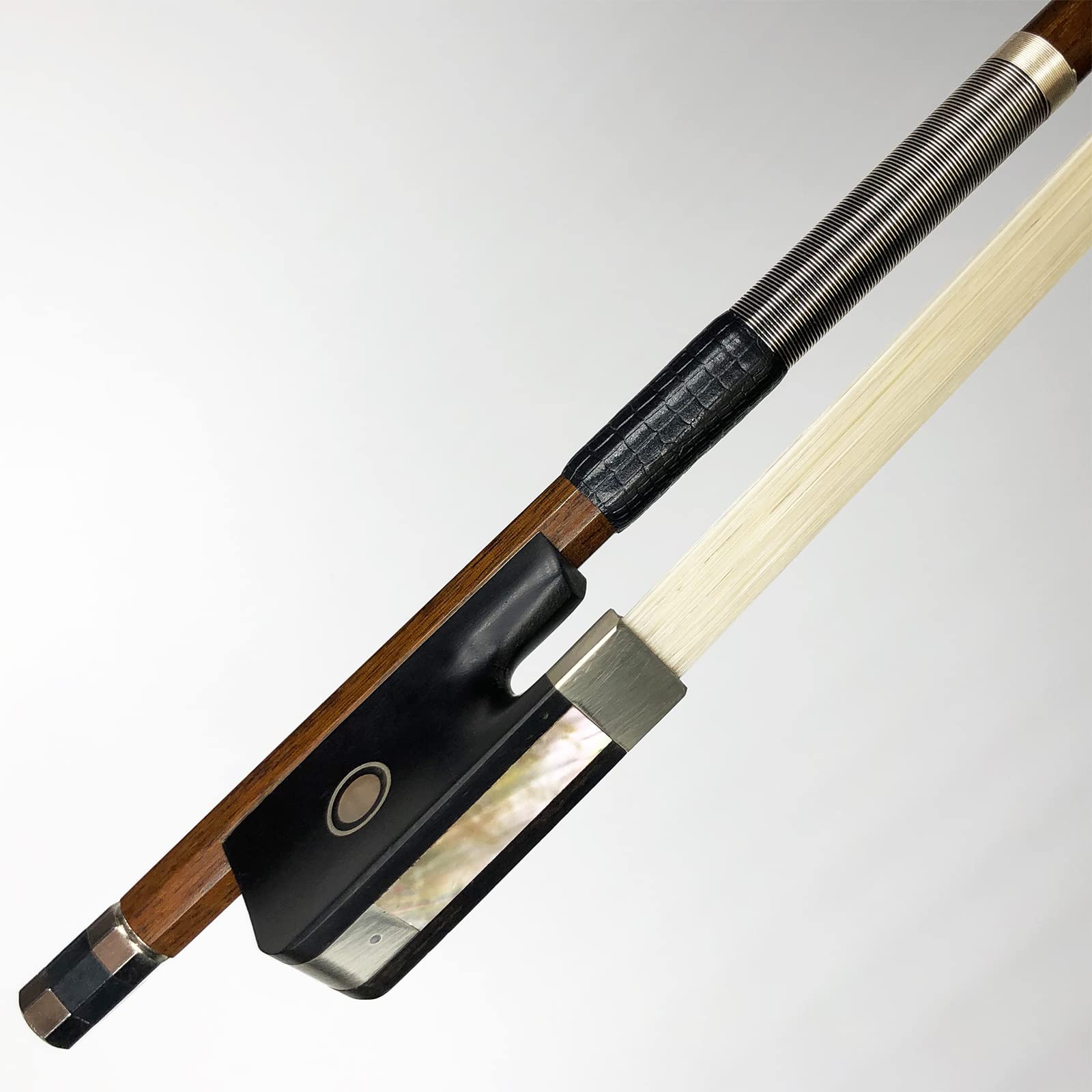 Arco de Cello WinsterBow IPE Wood Cello Bow Unbleached - Imagen 4