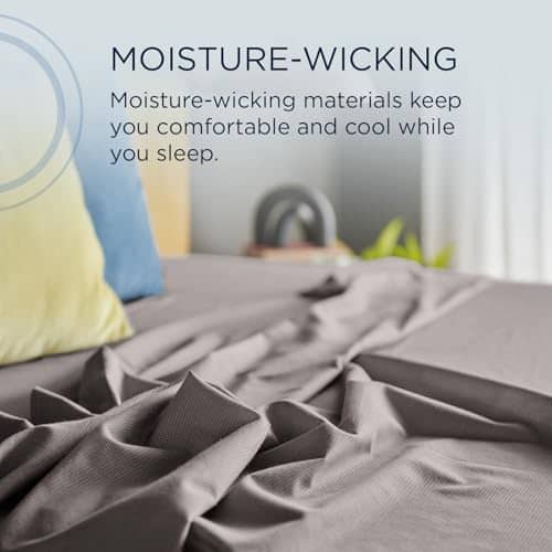 Juego de sábanas TEMPUR ProAir Cool Gray - King - Imagen 5