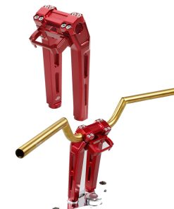 POWERJAMES Red 10.0" Riser de Manillar Interior con