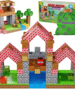 BrainSpark 100PCS Magnetic Pixel Cubes World Pack Edition