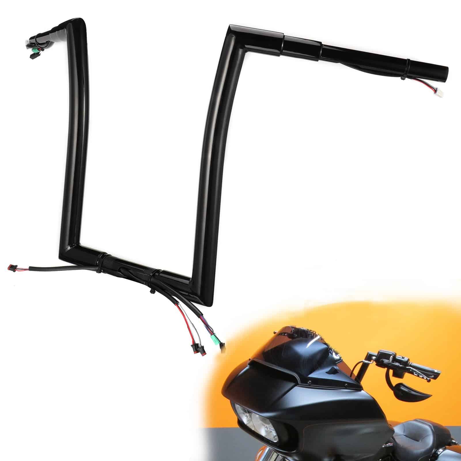 Manillar Ape Hangers Tigersgate Pre-cableado 12" Rise 1.5"