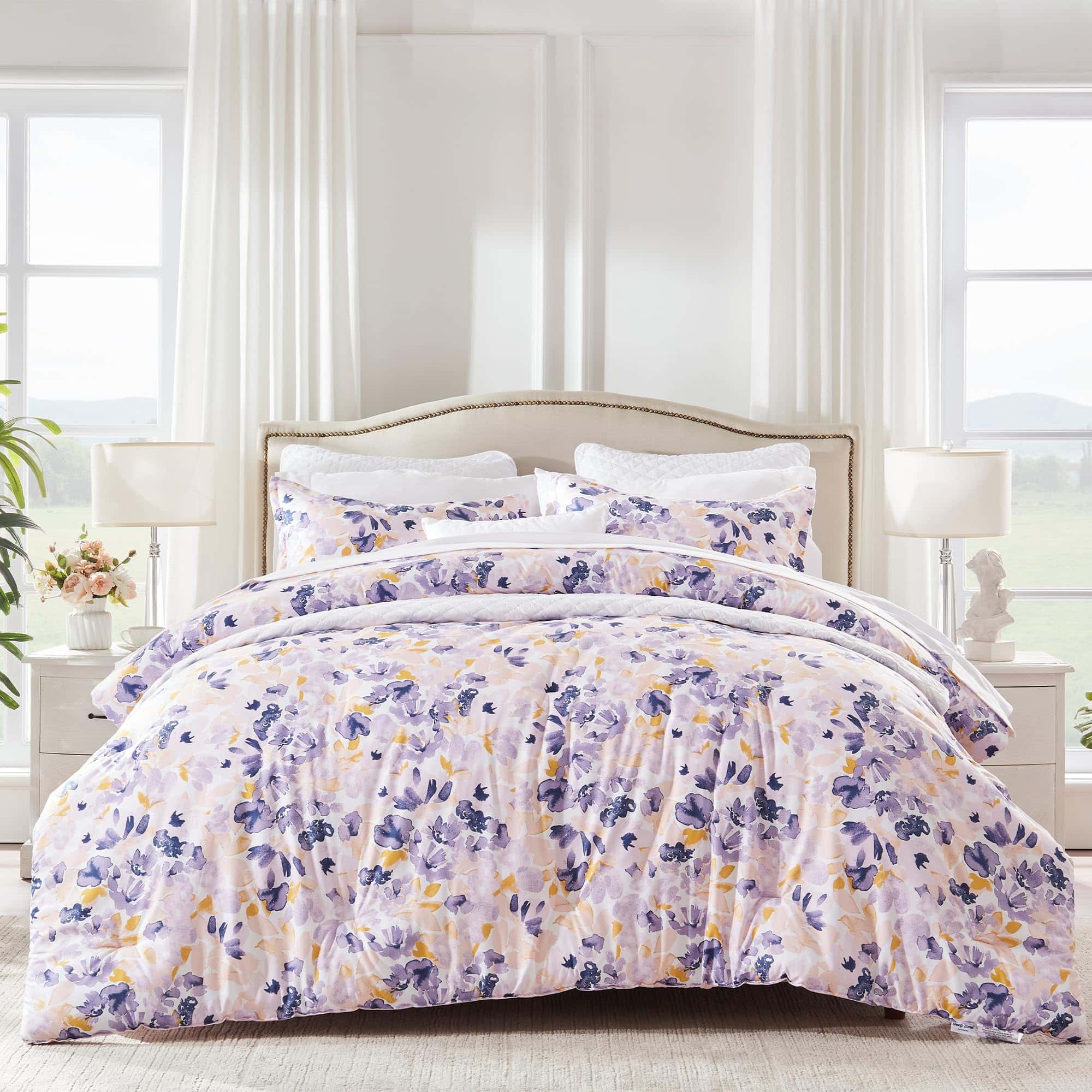 Set de Edredón Tamaño Queen SLEEP ZONE con Edredón y