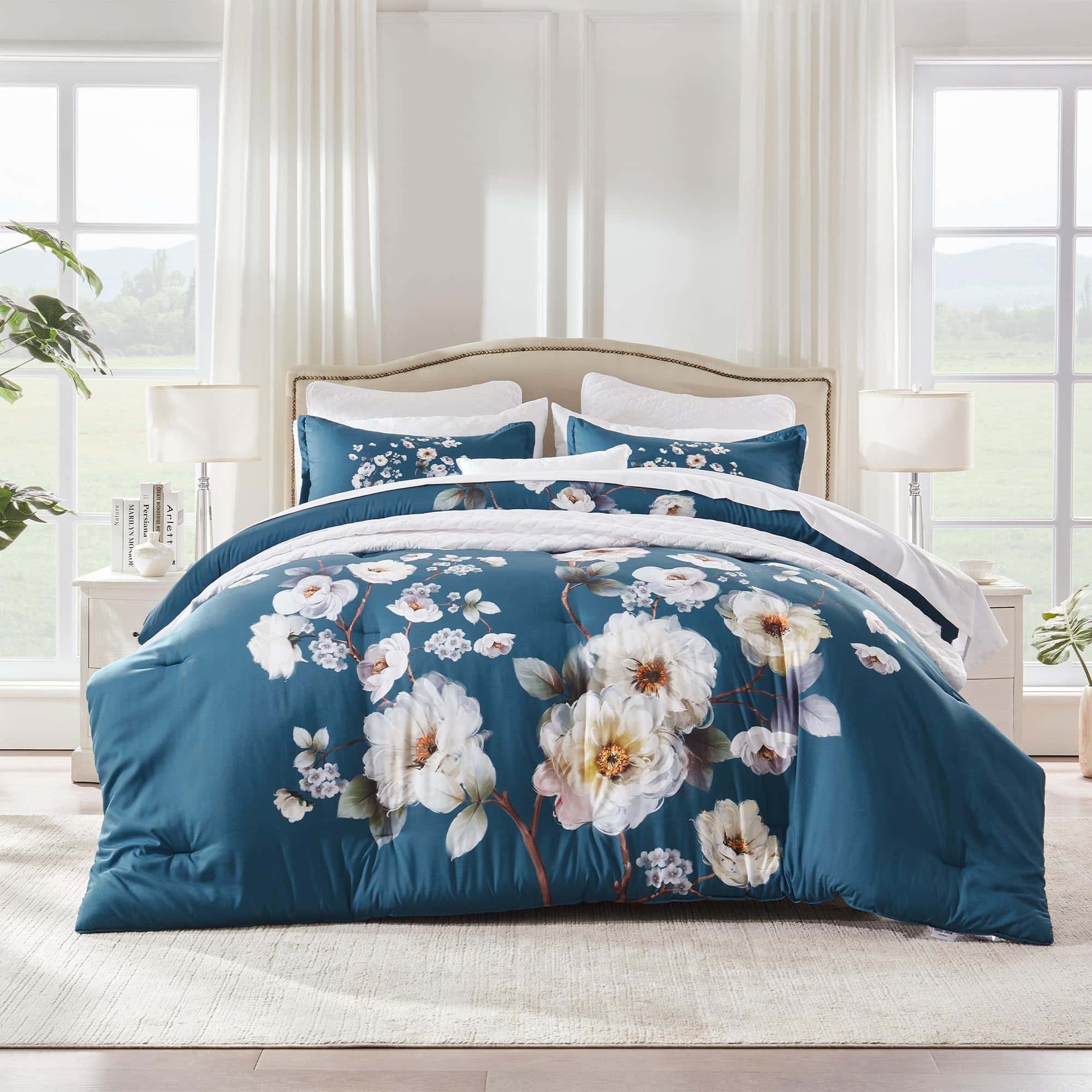 Set de Edredón tamaño King SLEEP ZONE con Sábanas - Ligero