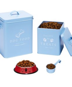 Contenedor de Comida para Perros Pequeños y Contenedor de