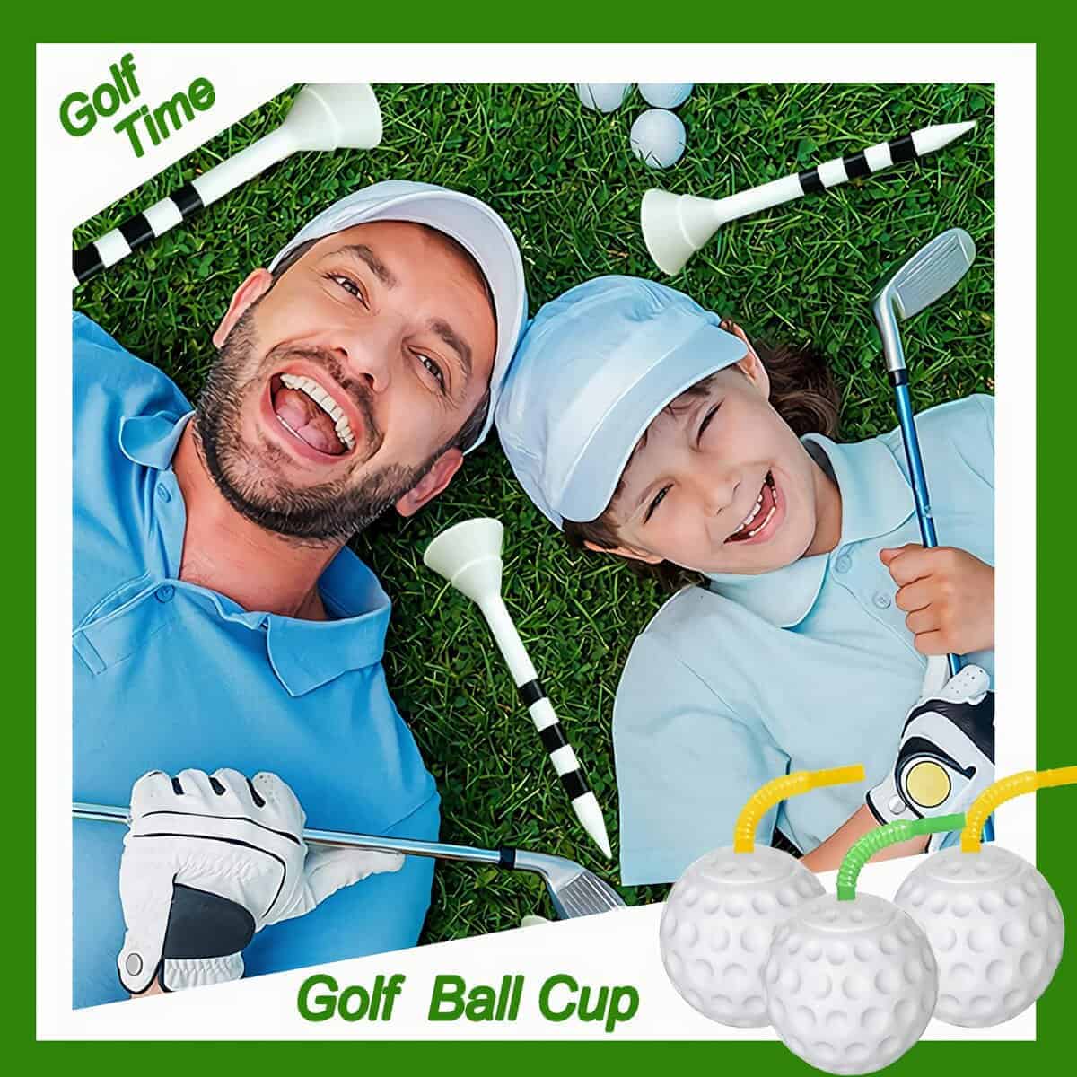 24 Pcs Golf Ball Cups 14 oz Decoración de Fiesta de Golf - Imagen 7