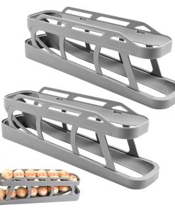 Dispensador de huevos Wopuzr 2 piezas, -gris