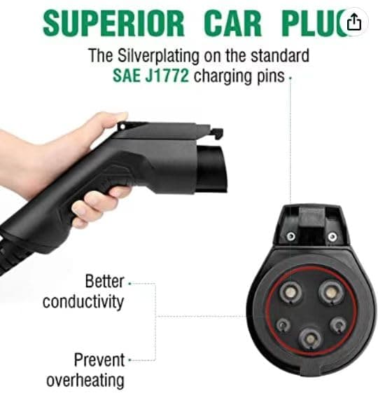 Cargador de EV ACLFEV 16 Amp Ajustable Nivel 2, 240V/7kW - Imagen 5